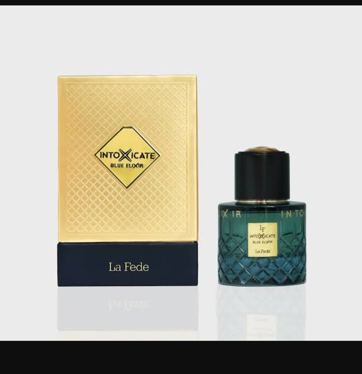 LA FEDE INTOXICATE BLUE ELIXIR 100 ML EDP SPRAY FOR MEN by khadlaj