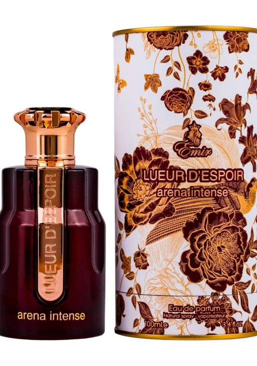 Arena Intense Lueur d'espoir by Emir - Unisex Perfume - EDP 100 ml(inspired by LV Les sable roses